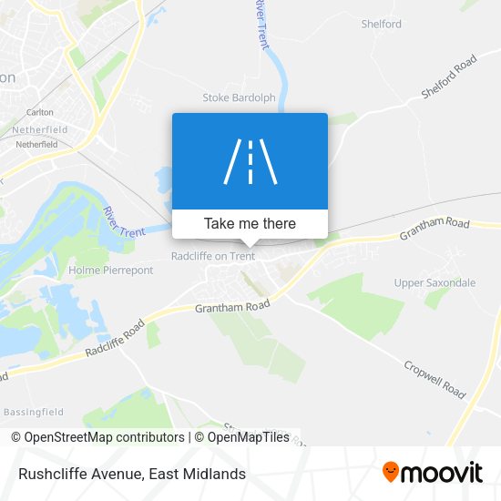 Rushcliffe Avenue map