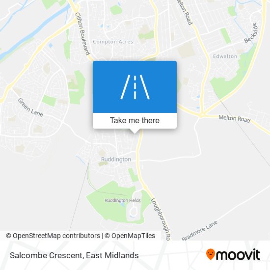 Salcombe Crescent map