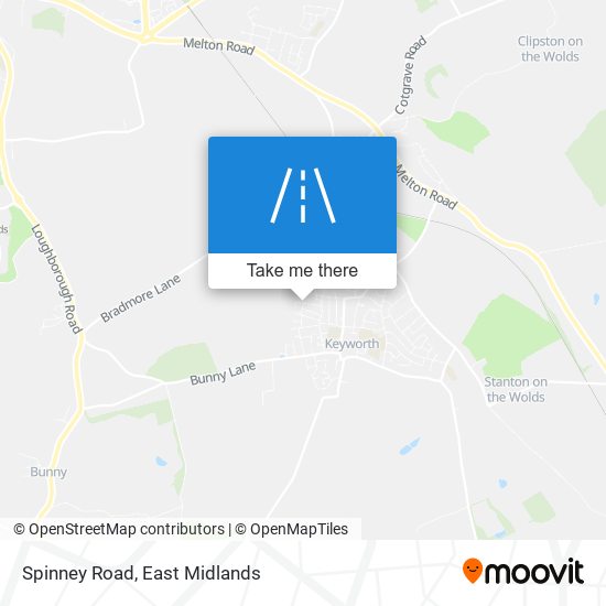 Spinney Road map