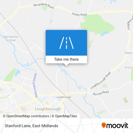 Stanford Lane map