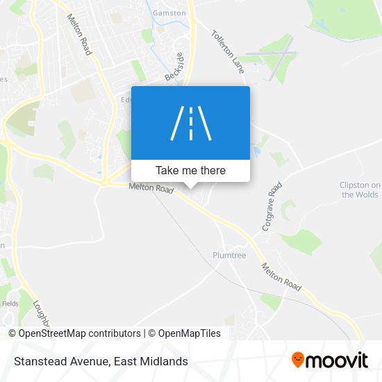 Stanstead Avenue map