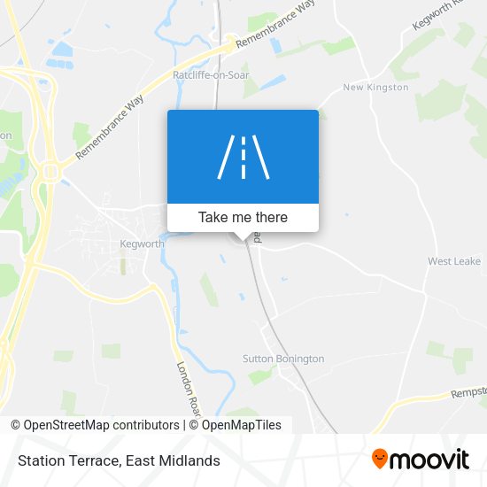 Station Terrace map