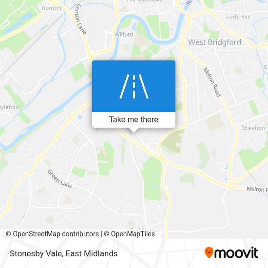 Stonesby Vale map