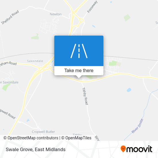 Swale Grove map
