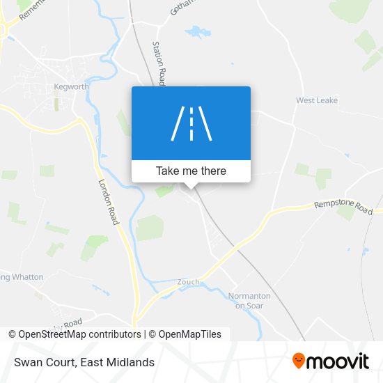 Swan Court map