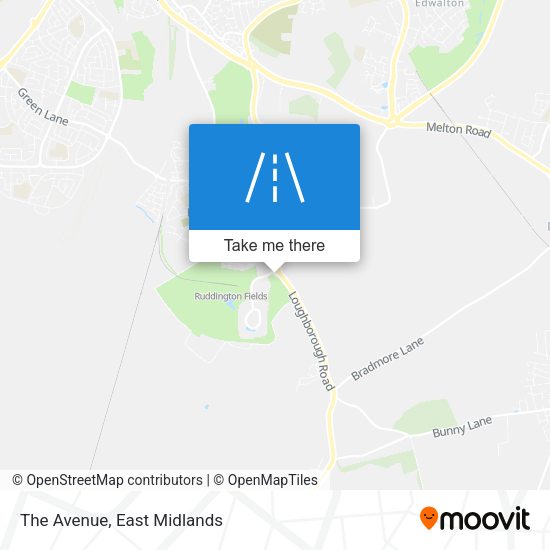 The Avenue map