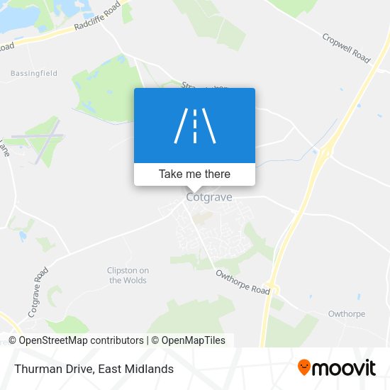Thurman Drive map
