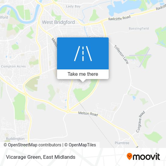 Vicarage Green map