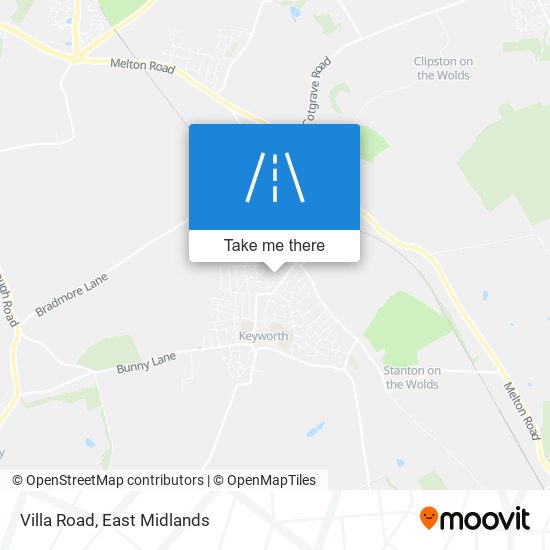 Villa Road map