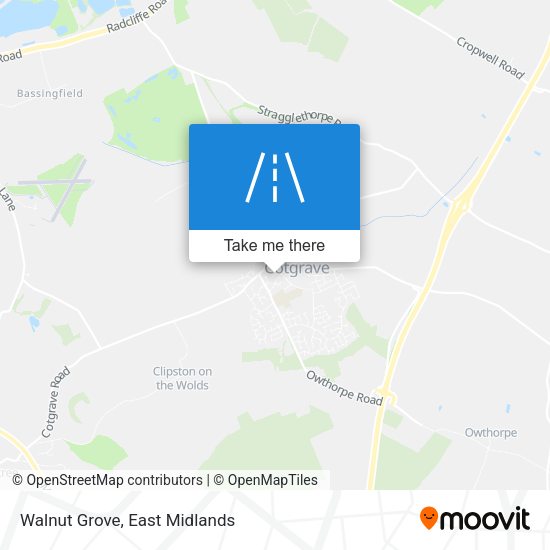Walnut Grove map