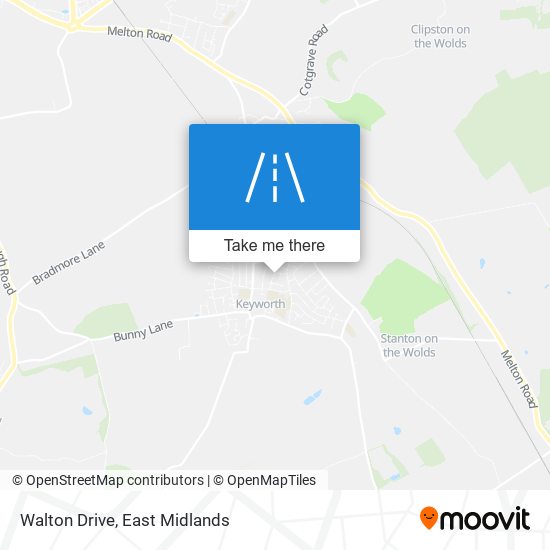 Walton Drive map