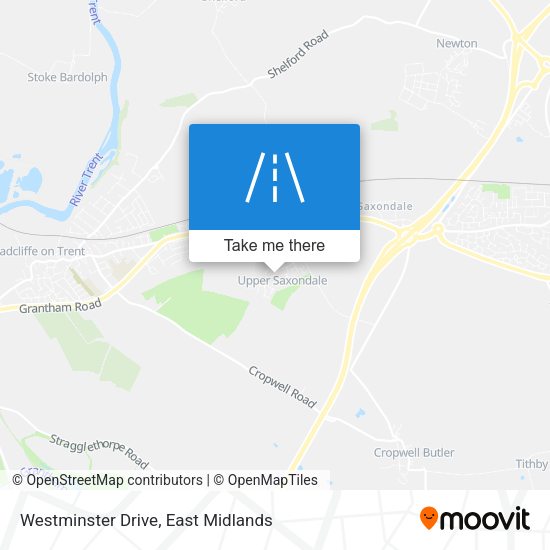 Westminster Drive map