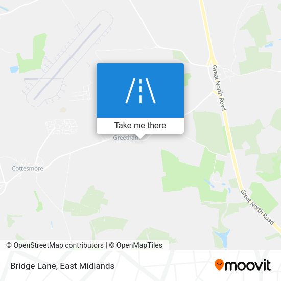 Bridge Lane map