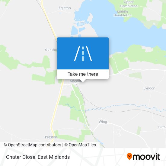 Chater Close map