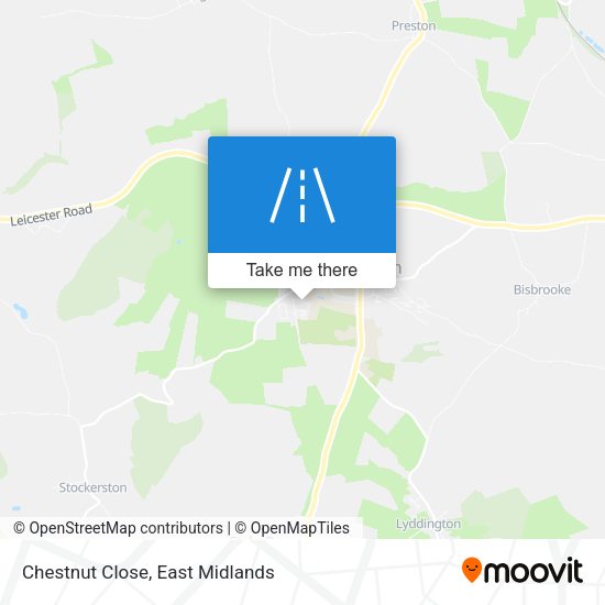Chestnut Close map