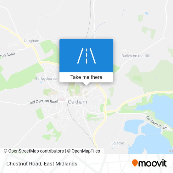Chestnut Road map