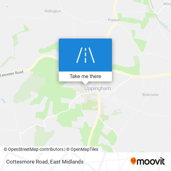 Cottesmore Road map