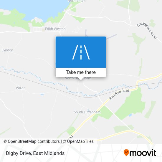 Digby Drive map