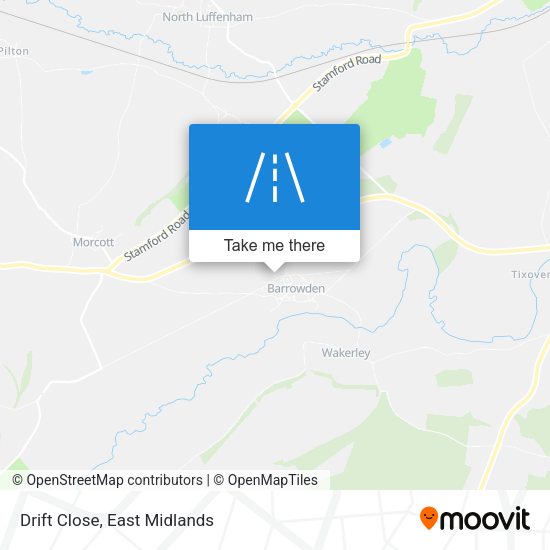 Drift Close map