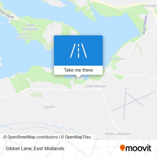 Gibbet Lane map