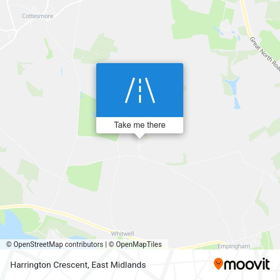 Harrington Crescent map
