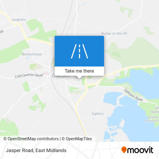Jasper Road map