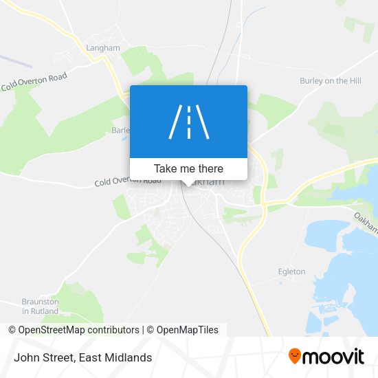 John Street map