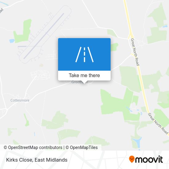 Kirks Close map
