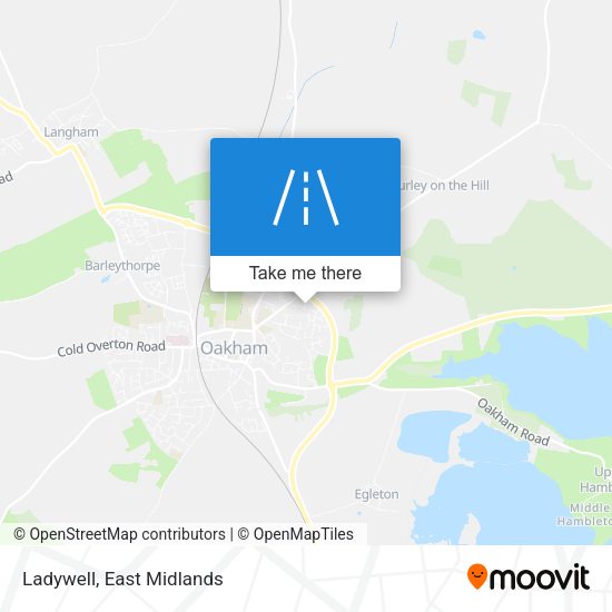Ladywell map