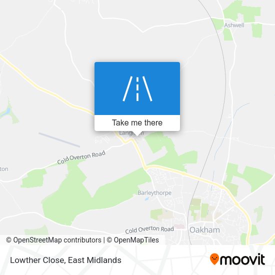 Lowther Close map