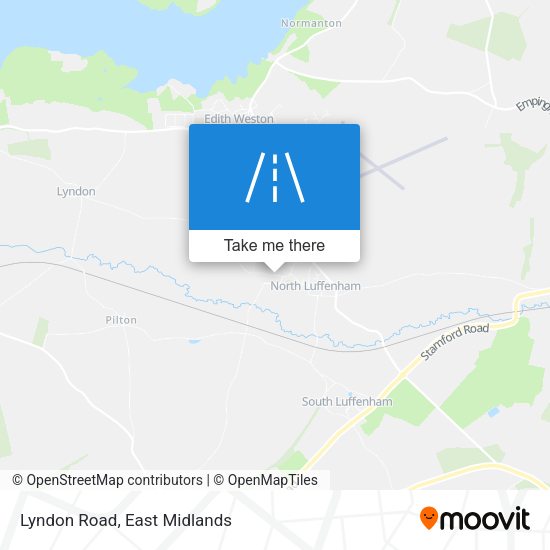 Lyndon Road map