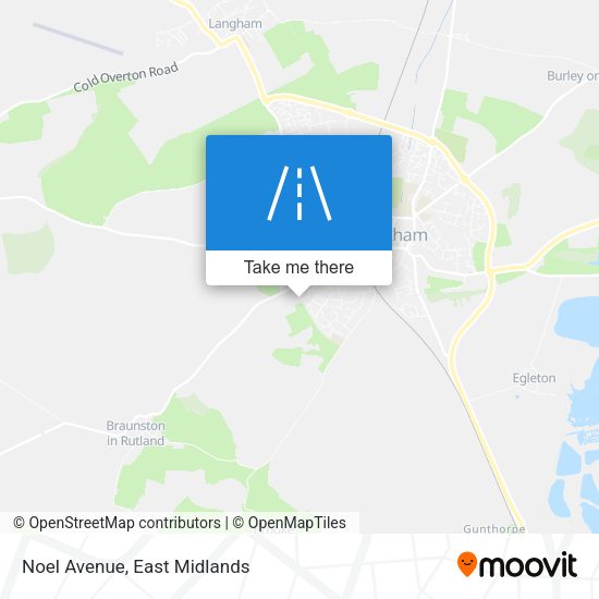 Noel Avenue map