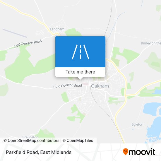 Parkfield Road map