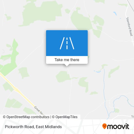 Pickworth Road map