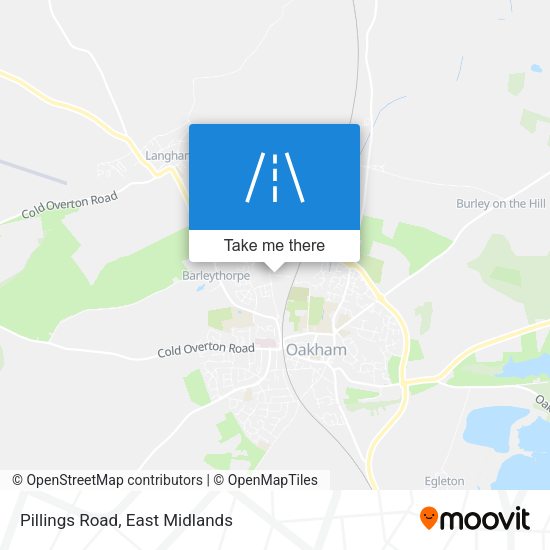 Pillings Road map