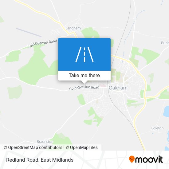 Redland Road map
