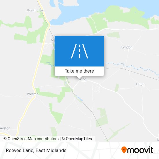 Reeves Lane map