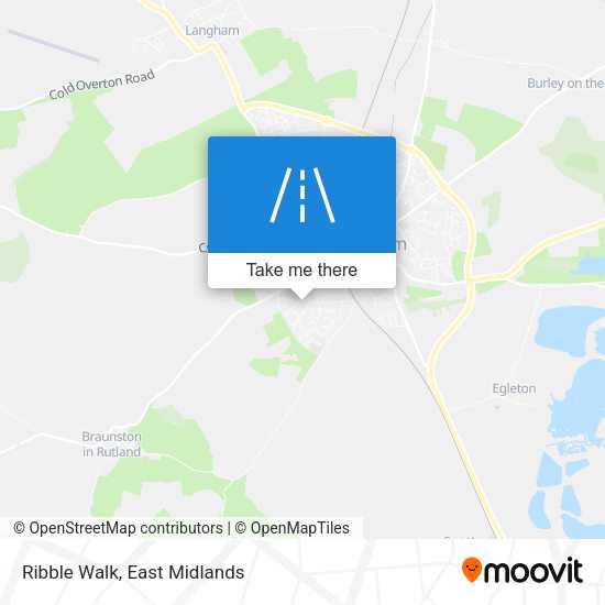 Ribble Walk map