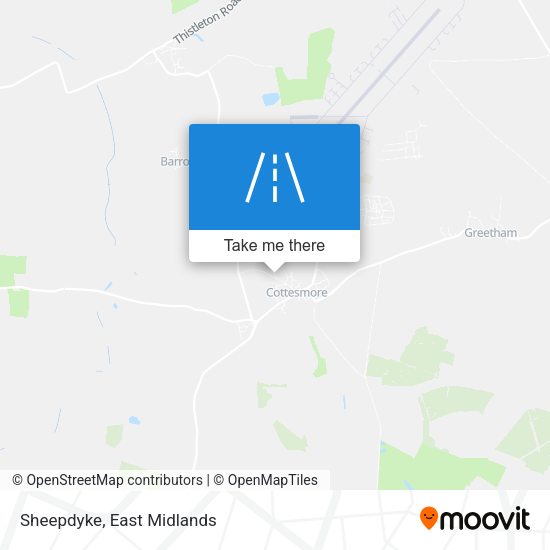 Sheepdyke map