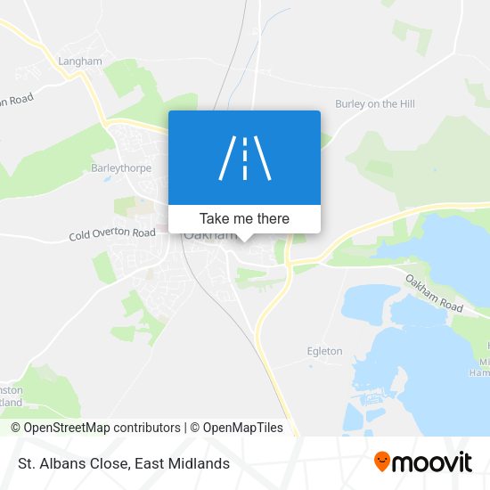 St. Albans Close map