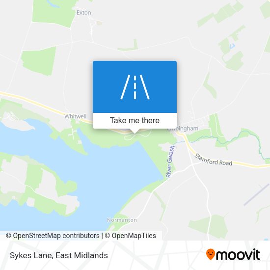 Sykes Lane map