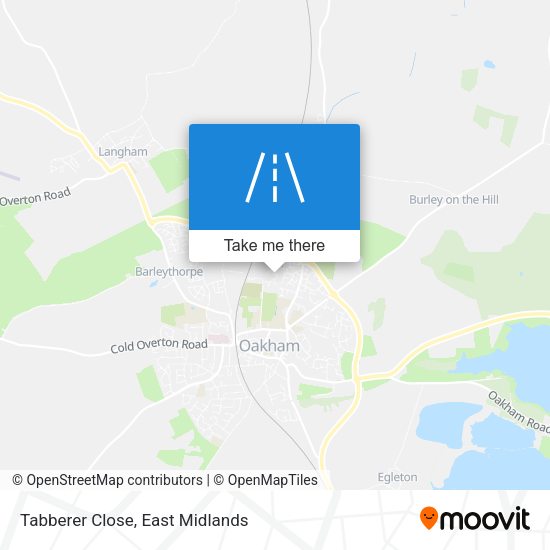 Tabberer Close map