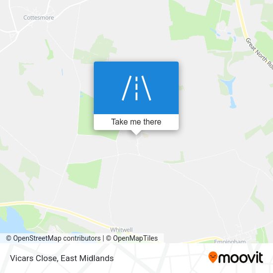 Vicars Close map