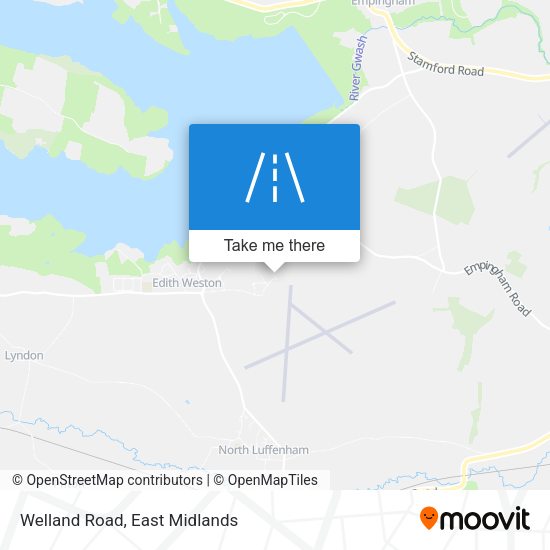 Welland Road map