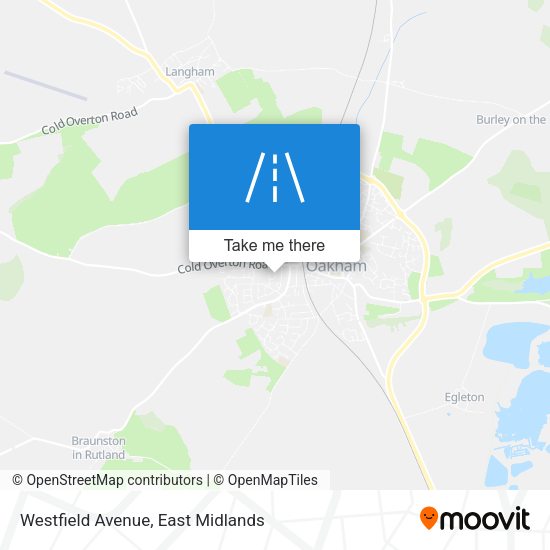 Westfield Avenue map