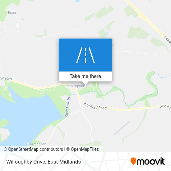 Willoughby Drive map