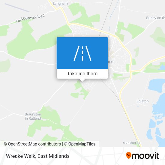 Wreake Walk map