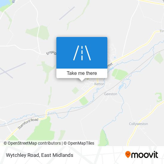 Wytchley Road map