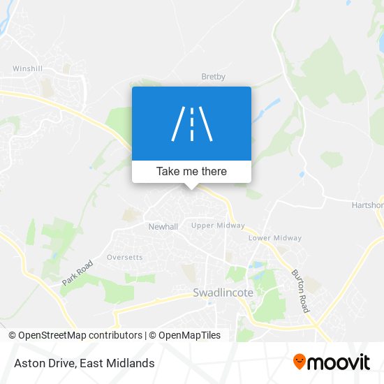 Aston Drive map