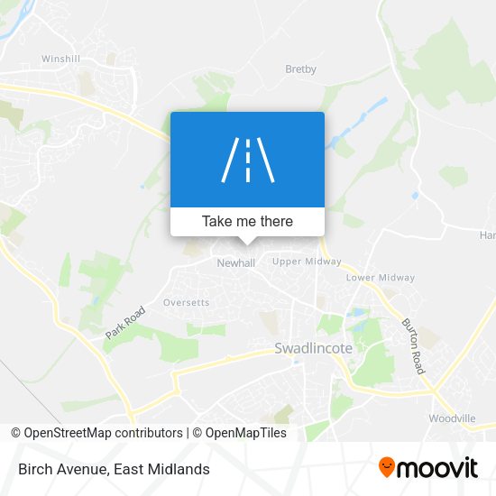 Birch Avenue map